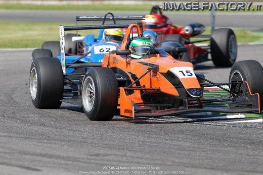 2007-06-24 Monza 160 British F3 series